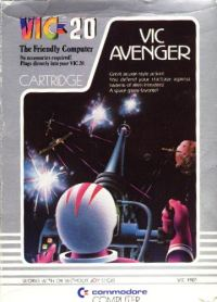 Avenger Vic-20 US box art